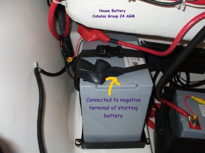 battery isolator question - The Hull Truth - Boating and ... guest dual battery switch wiring diagram 